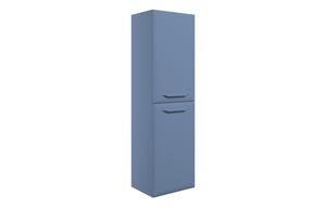 Stafford 400mm Wall Hung 2 Door Midi Boy Unit - Matt Misty Blue